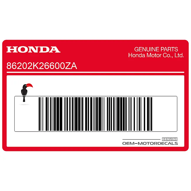 Honda-86202K26600ZA