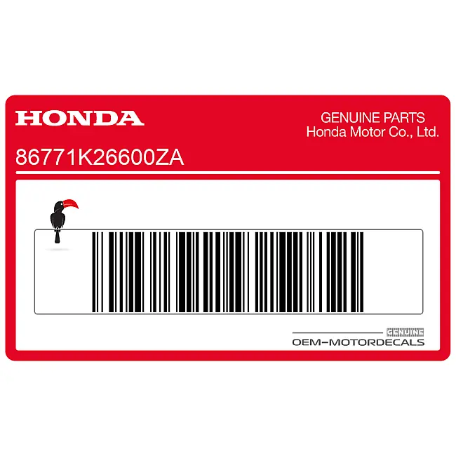 Honda-86771K26600ZA