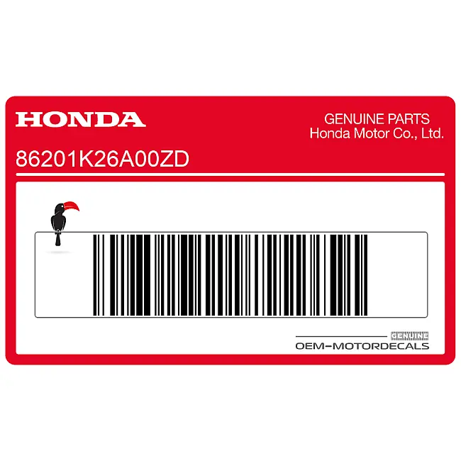 Honda-86201K26A00ZD