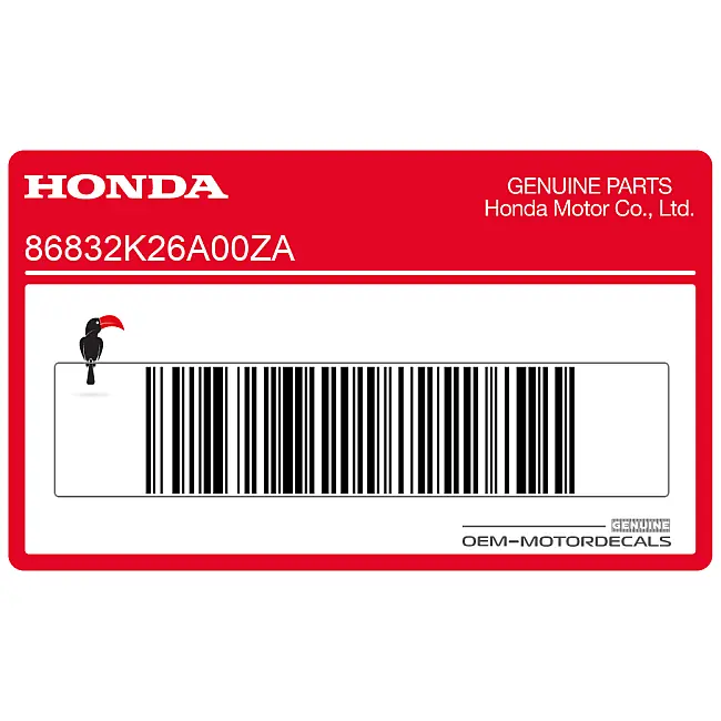 Honda-86832K26A00ZA