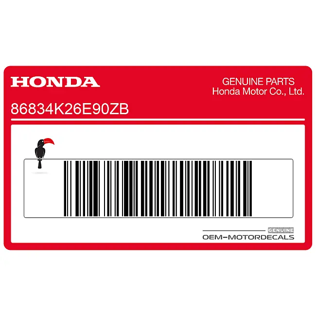 Honda-86834K26E90ZB