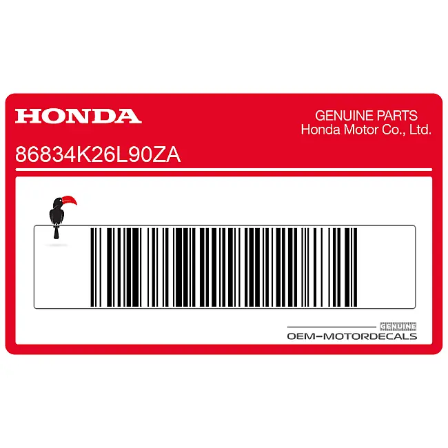 Honda-86834K26L90ZA
