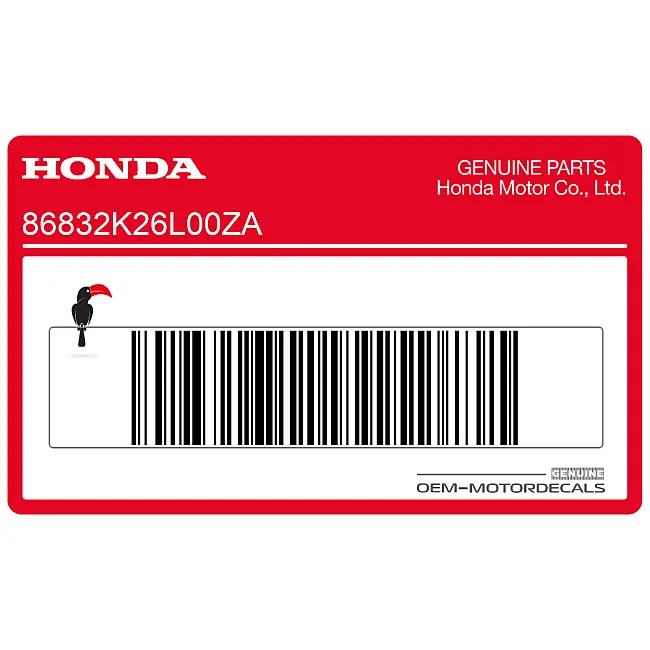 Honda-86832K26L00ZA