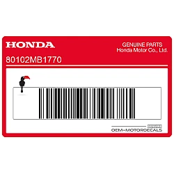 Emblema parafango posteriore