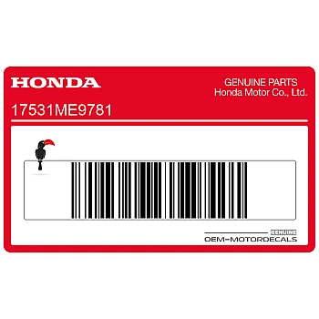 Tankvleugel embleemsticker, rechterzijde