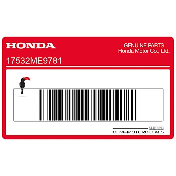 Tankvleugel embleemsticker, linkerzijde