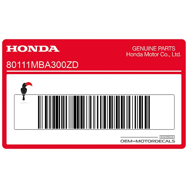 Honda-80111MBA300ZD