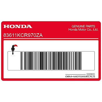 Zijcover sticker, rechterzijde