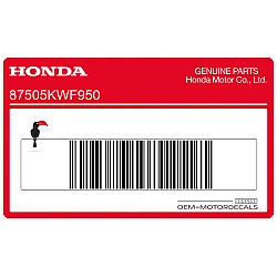 Caution label, Tire load