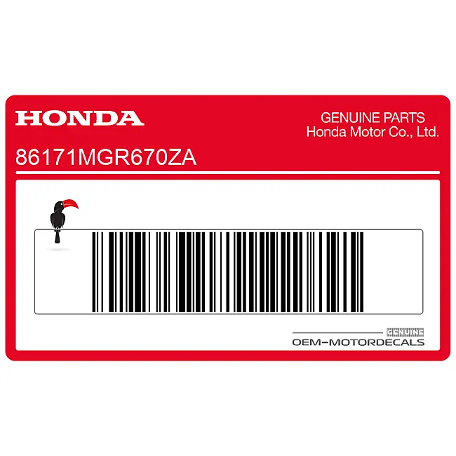 Honda-86171MGR670ZA