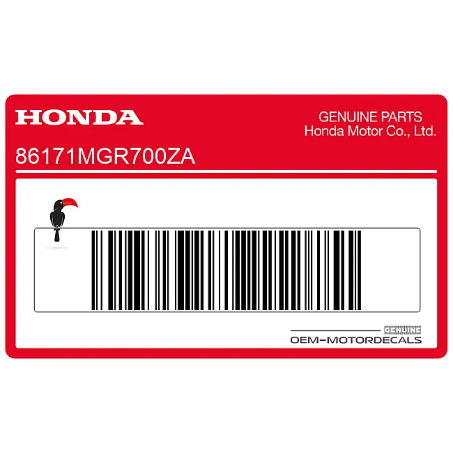 Honda-86171MGR700ZA