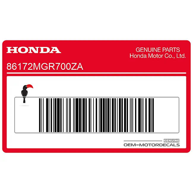 Honda-86172MGR700ZA