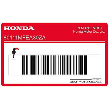 Fuel tank Honda emblem, right side