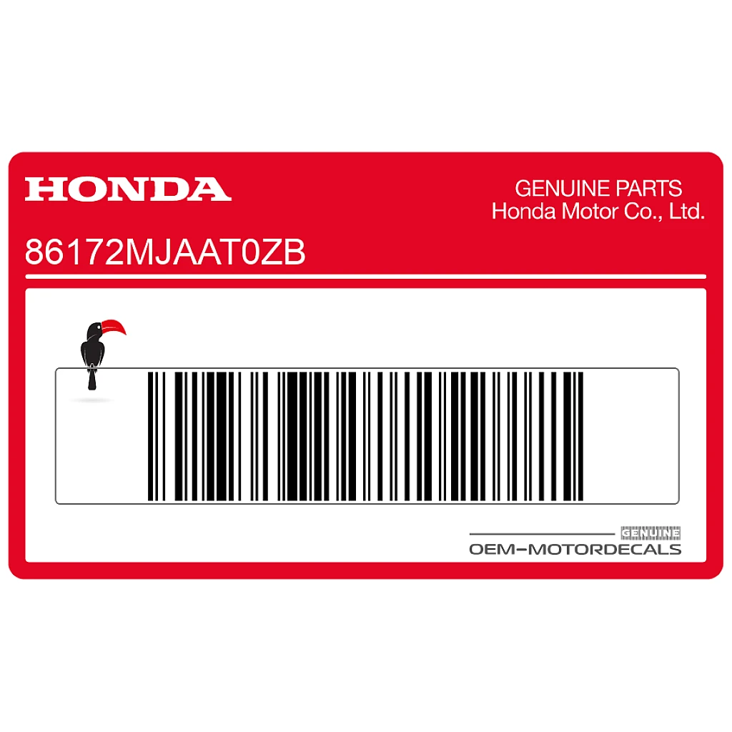 Honda-86172MJAAT0ZB