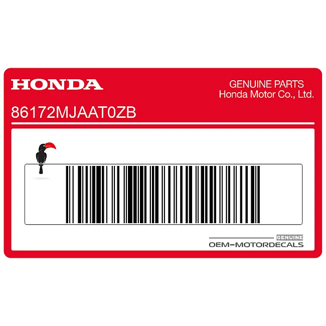 Honda-86172MJAAT0ZB