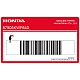 Honda CBF125 Naklejka informacyjna na wahacz Naklejka ostrzegawcza OEM 87505KWF640