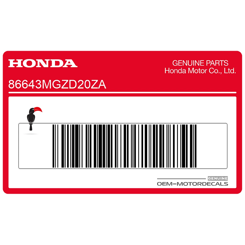 Honda-86643MGZD20ZA Honda-86643MGZD20ZA