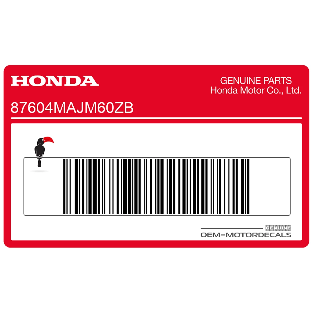 Honda-87604MAJM60ZB