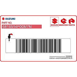 SUZUKI Emblem Heckverkleidung
