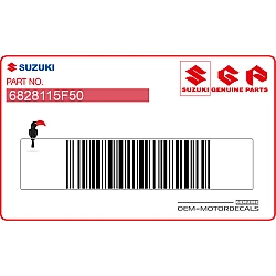 Emblema Burgman de cubierta del manillar