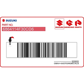 Suzuki embleem frontkuip