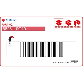 Lenkerabdeckung Burgman Emblem-Aufkleber