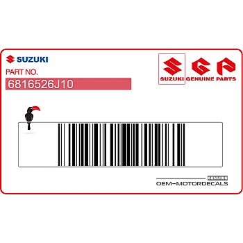 Suzuki Emblem für Heckverkleidung