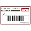 Front cowling Aprilia logo decal