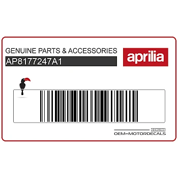 autocollant de tête de fourche