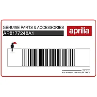 APRILIA Caponord sticker voor kuip zijkant AP8177248A1