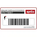 Autocollant lettrage de coque arrière
