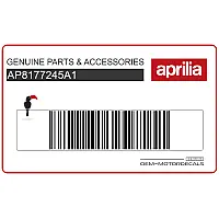 APRILIA Logo sticker op topkuip AP8177245A1