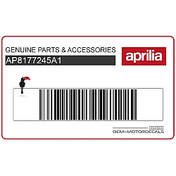 Naklejka z logo na przednią owiewkę