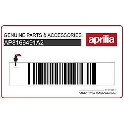 Adesivo scritta Caponord carena laterale