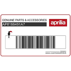 Aprilia Logo-Aufkleber Frontverkleidung