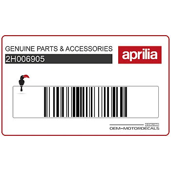 Pegatina lateral inferior carenado delantero