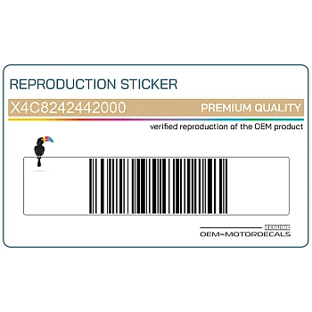 Pegatina cubierta tanque