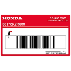 Adhesivo de marcaje del motor