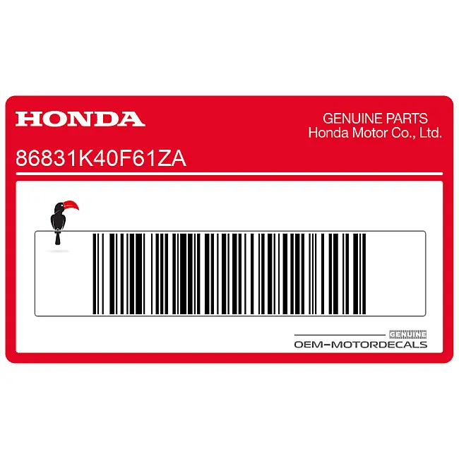 Honda-86831K40F61ZA