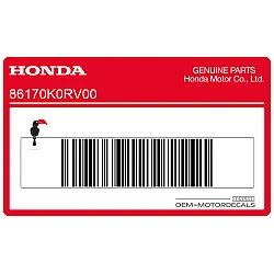 eSP+ Emblem-Aufkleber am Motordeckel