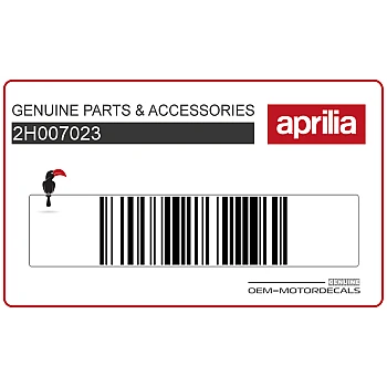 Naklejka dolnej owiewki, prawa strona