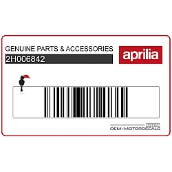 Autocollant latéral carénage avant