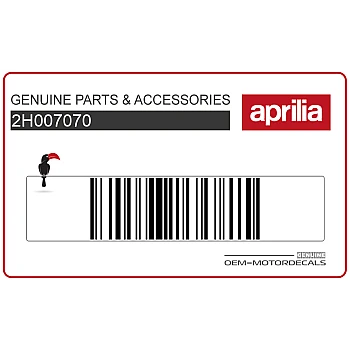 Adesivo carena laterale, lato destro