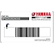 Autentico adesivo Yamaha TDM900 per fiancata destra OEM parte di fabbrica 5PS283925000