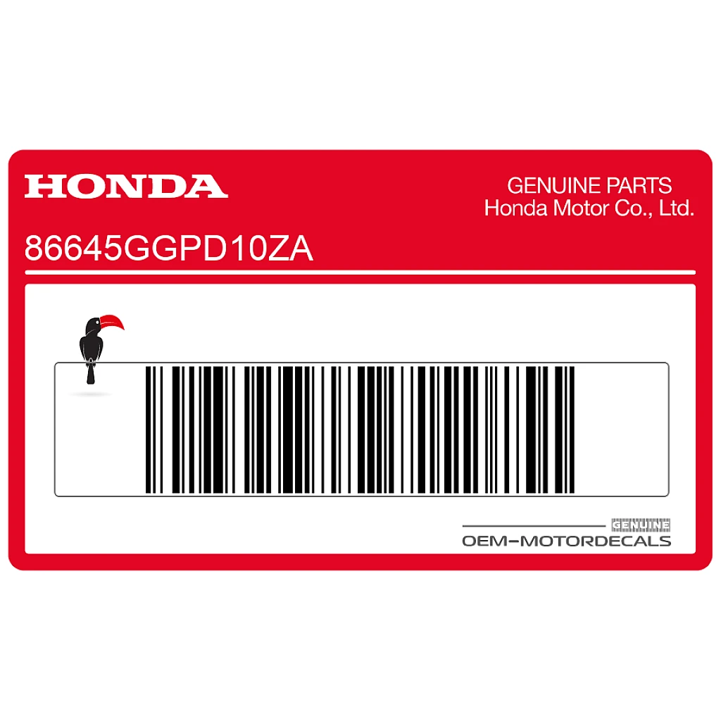 Honda-86645GGPD10ZA