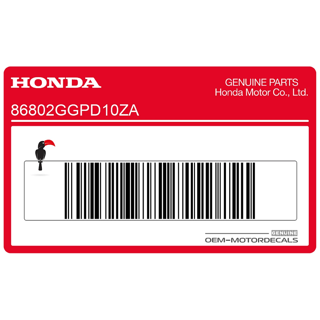 Honda-86802GGPD10ZA