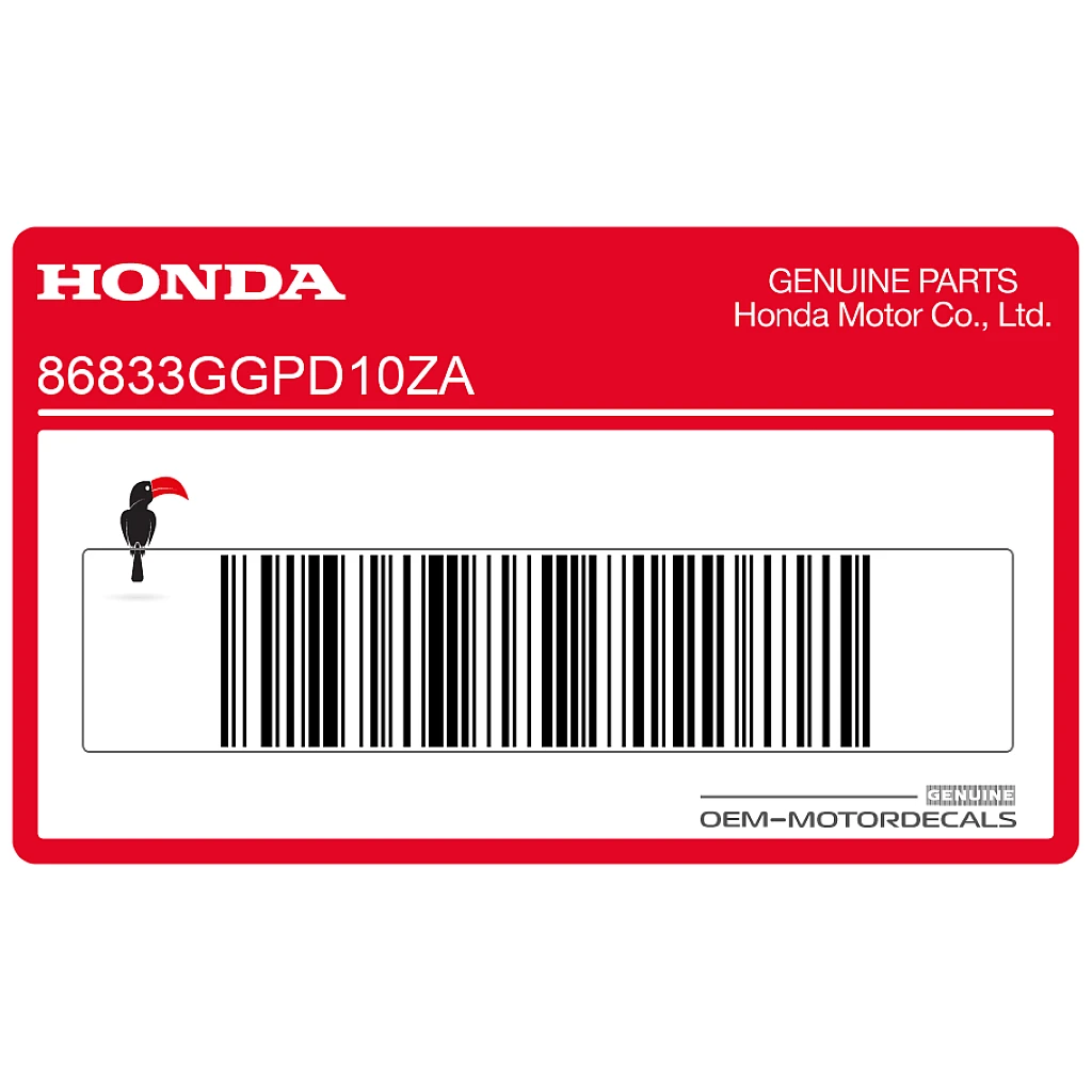 Honda-86833GGPD10ZA