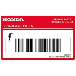 Cache latéral autocollant, côté droit