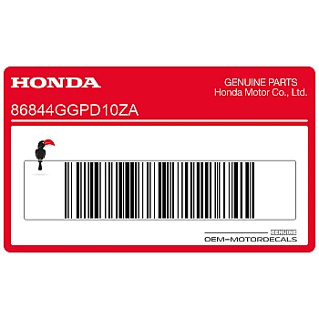 Cache latéral autocollant, côté gauche