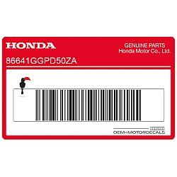 Adesivo fiancata anteriore, lato destro